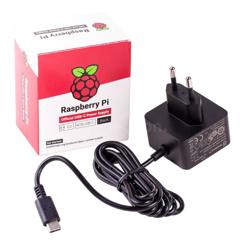 Raspberry Pi 4 B (1 GB) Official Black Kit