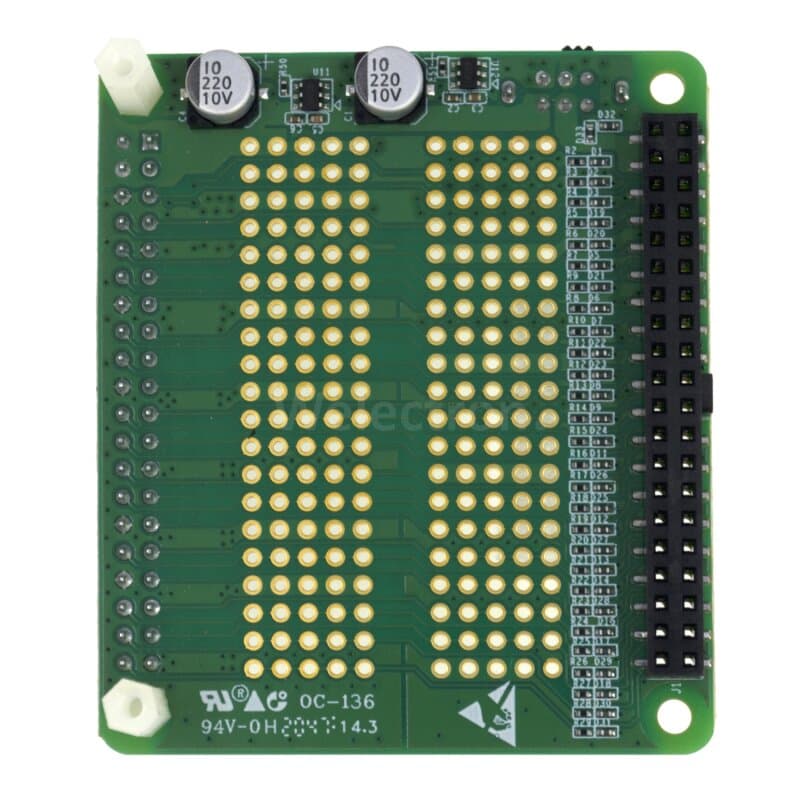 Edatec Pi400PROT-G 40-poliger E/A-Schutz für Pi400, graues Kabel