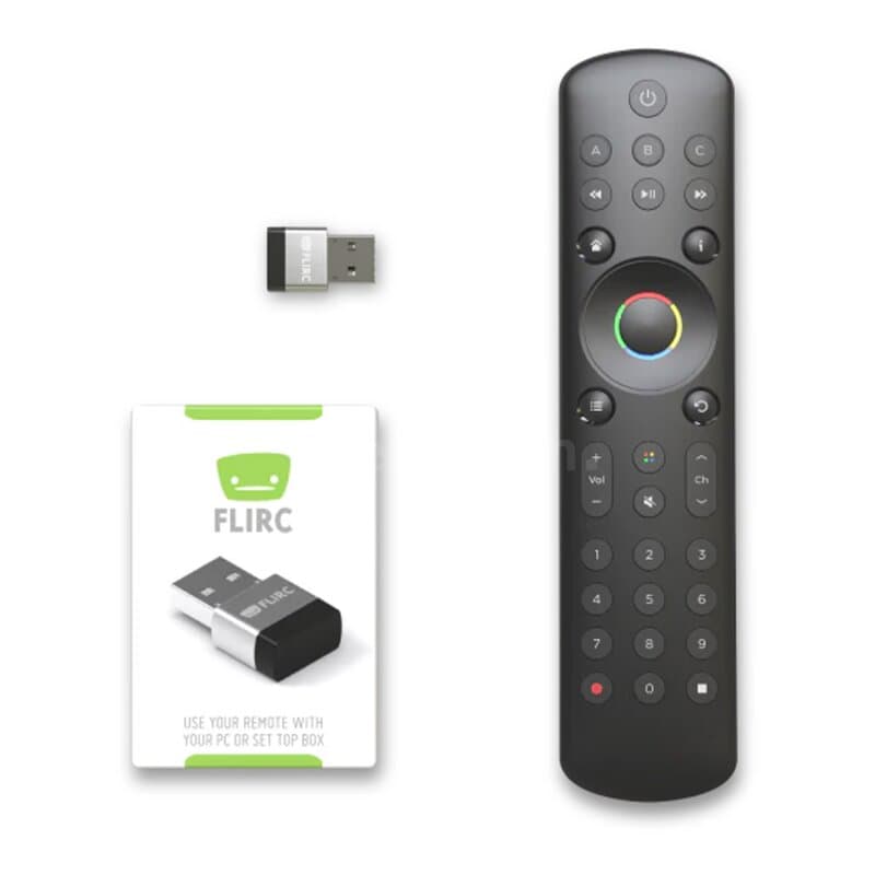 Flirc Skip 1s with Flirc USB Universal-Fernbedienung Bundle mit Flirc USB Empfänger