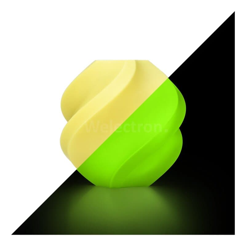 Bambu Lab PLA Glow Filament auf Spule 15400 Yellow