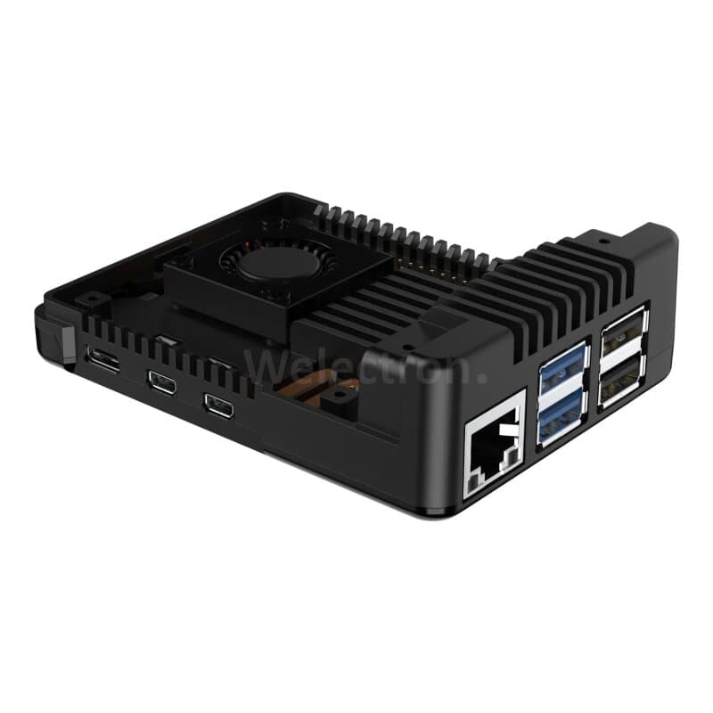 Argon NEO 5 BLACK Gehäuse für Raspberry Pi 5 schwarz