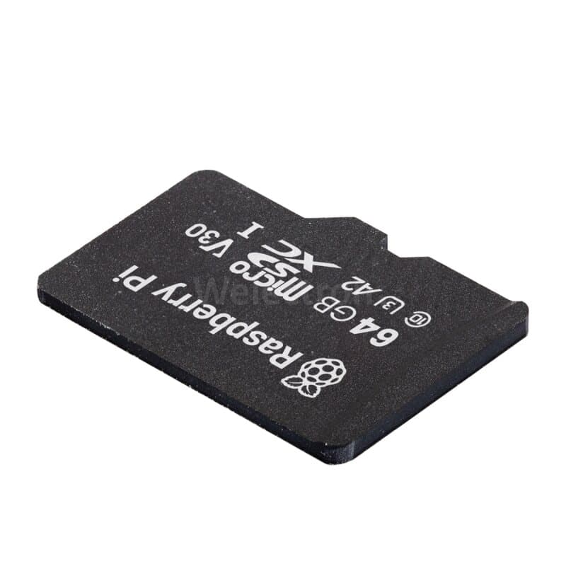 Offizielle Raspberry Pi microSD Speicherkarte 64 GB (Bulk)
