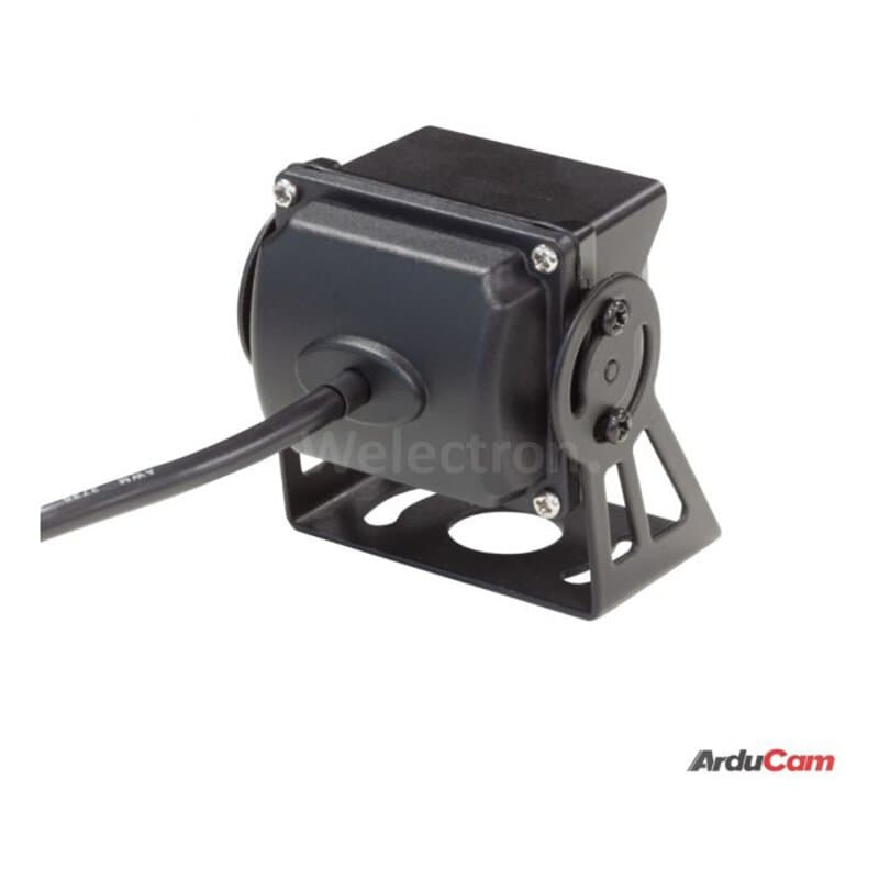 Arducam B0448 2MP IMX291 Low Light 120° Wide Angle USB Camera Module with Waterproof Metal Case for Windows