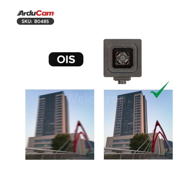 Arducam B0485 13MP IMX258 OIS Motorized Focus USB 3.0 Camera Module