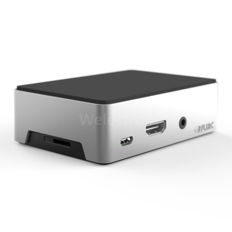 Flirc Raspberry Pi 3 Case V2.1 silber/schwarz