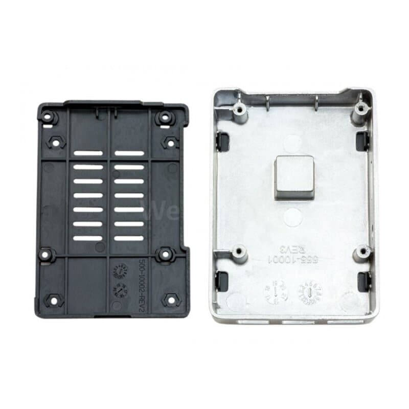 Flirc Raspberry Pi 3 Case V2.1 silber/schwarz